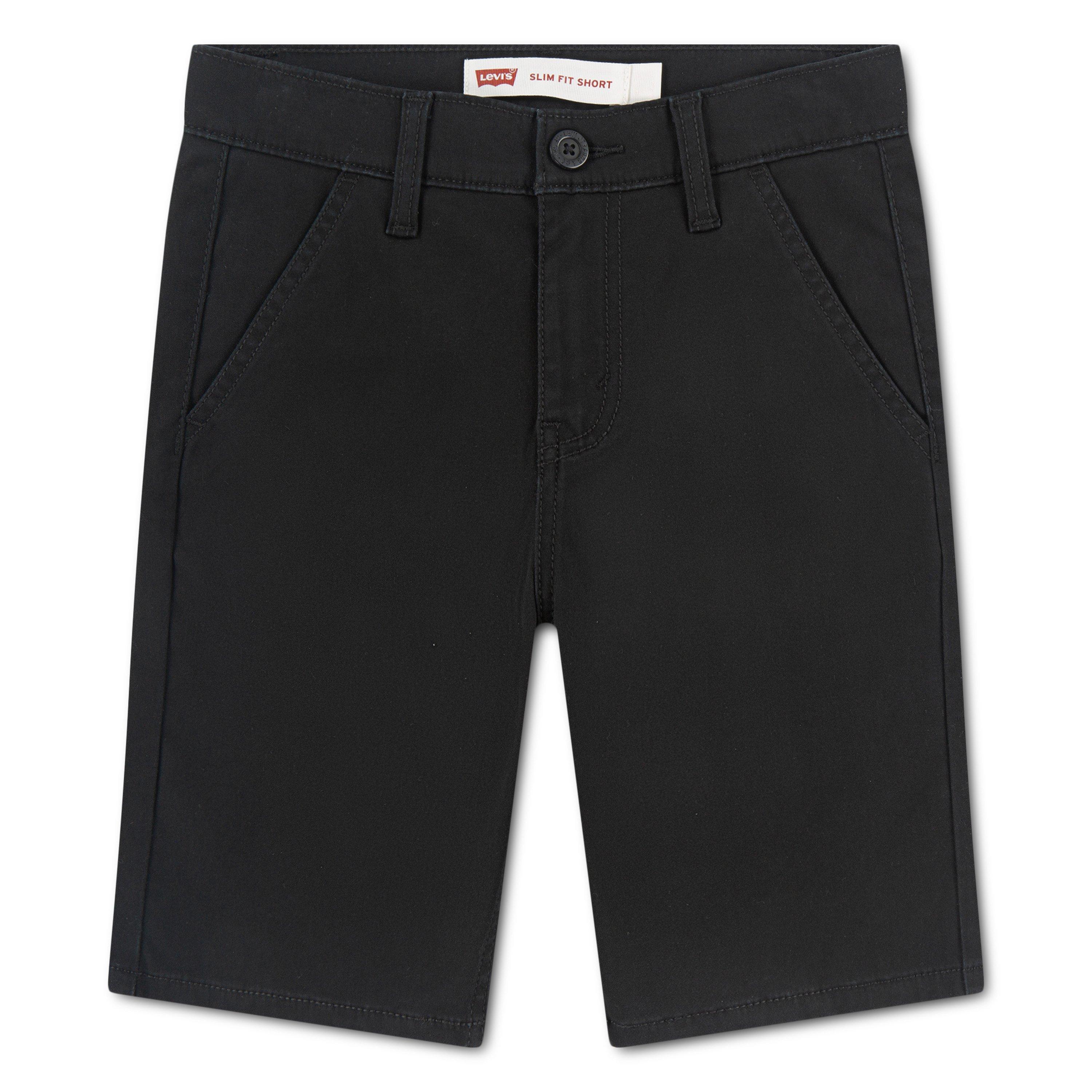 Levi's 511 Sueded Toddler Boys' Black Chino Shorts - BLACK